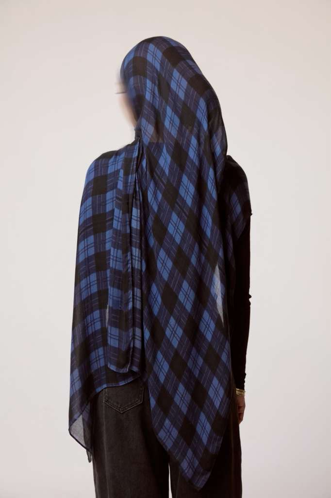 BLUE PLAID