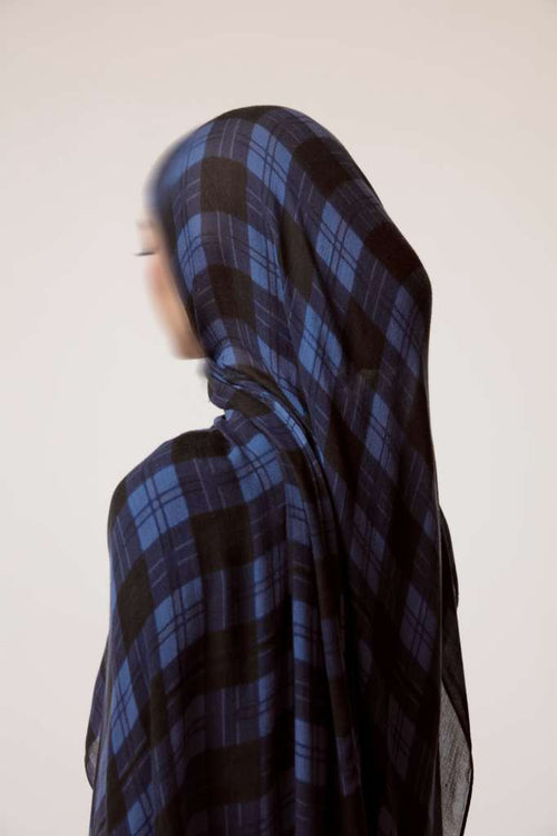 BLUE PLAID