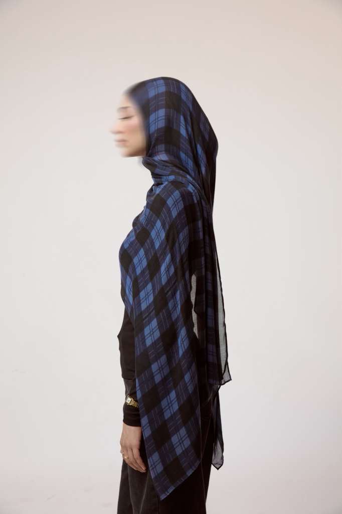 BLUE PLAID